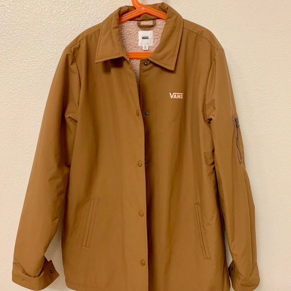 vans thanks coach sherpa mte jacket